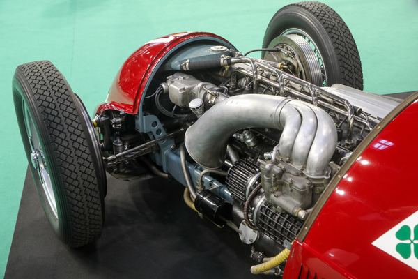 Alfa Romeo 158 "Alfetta" (1947) - Neuaufbau von JSW - Rétromobile Paris 2024