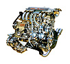 Image: Alfa Romeo 164 (1990) - The 3.0-liter V6 engine