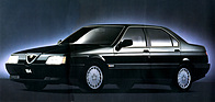 Bild: Alfa Romeo 164 (1990) - Eleganz in Schwarz