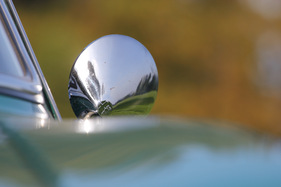 Alfa Romeo 1750 GT Veloce - der filigrane Rückspiegel des GTV (1969)