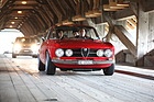 Alfa Romeo 1750 GTV (1969) - ein Coupé der ersten Serie am Treffen italienischer Oldtimerautos Italiauto 2013