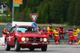 Alfa Romeo 1750 GTV (1970) - an der Lenzerheide Motorclassics 2015