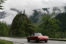 Alfa Romeo 1750 Spider (1968) - beim Orange-Marathon der Ennstal-Classic 2012