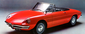 Alfa Romeo 1750 Spider (1969) - meisterhafter Entwurf von Pininfarina