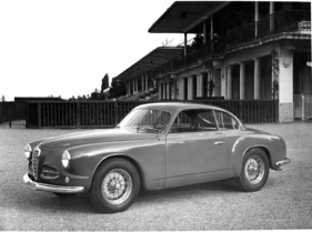 Alfa Romeo 1900 C (1953) - Werksbild von Carozzeria Touring