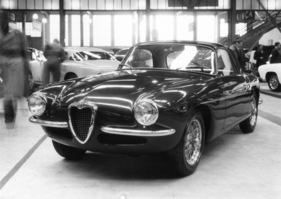 Alfa Romeo 1900 C SS Touring (1955) - gezeigt am Genfer Autosalon 1955