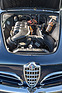 Alfa Romeo 1900 C Super Sprint (1956) - der Motor ist längs eingebaut