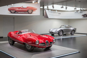 Alfa Romeo 1900 C52 Disco Volante (1952) - im Alfa-Romeo Museum von Arese