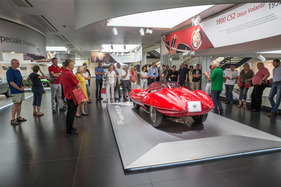 Alfa Romeo 1900 C52 Disco Volante (1952) - im Alfa-Romeo Museum von Arese