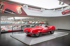Alfa Romeo 1900 C52 Disco Volante (1952) - im Museo Storico Alfa Romeo Arese Alfa Romeo 1900 C52 Disco Volante (1952) - im Museo Storico Alfa Romeo Arese