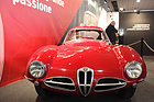 Bild: Alfa Romeo 1900 C52 'Disco Volante' Coupé (1953) - wunderschön geschwungene Karosserieform von Touring - Auto e Moto d'Epoca 2014