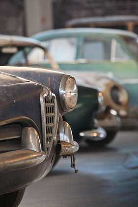 Alfa Romeo 1900 CSS (1957) - in der Sonderaussstellung "Scheunenfunde" des Pantheons im Sommer 2015 Alfa Romeo 1900 CSS (1957) - in der Sonderaussstellung "Scheunenfunde" des Pantheons im Sommer 2015