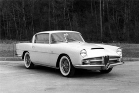 Alfa Romeo 1900 SS Coupé Ghia-Aigle (1958) - das Design stammte von Pietro Frua, gebaut wurde das Coupé von Ghia-Aigle