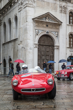 Alfa Romeo 1900 Sport Spider (1954) - an der Mille Miglia 2016