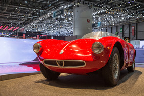 Bild Alfa Romeo 1900 Sport Spider - Einzelstück von Bertone - auf dem Genfer Automobilsalon 2015