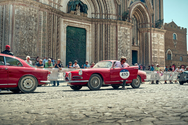 Bild Alfa Romeo 1900 Super Sprint (1956) – Publikumsfavorit – 1000 Miglia 2025