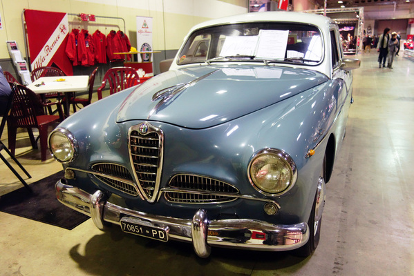 Alfa Romeo 1900 Super aus dem Jahr 1957 (Autojumble Luxemburg-Stadt 2018)