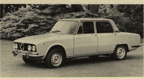 Alfa Romeo 2000 Berlina - 2000 Coupé GT Veloce - 2000 Spider Veloce