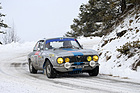 Alfa-Romeo 2000 GTV (1972) an der Rallye Monte Carlo Historique 2015
