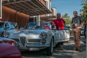 Alfa Romeo 2000 Spider (1960) - am RAID Suisse-Paris 2015
