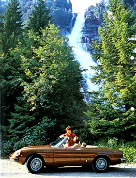 Alfa Romeo 2000 Spider (1978) - als Stahlräder noch chic waren