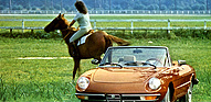 Alfa Romeo 2000 Spider (1978) - bei der Pferderennbahn
