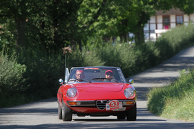 Alfa Romeo 2000 Spider (1982) - an der OCC Jungfrau-Rallye 2016