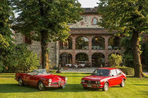 Alfa Romeo 2000 Spider Touring und Alfa Romeo Alfasud 1.3 ti - Ausfahrt Alfa Romeo Club (17. bis 19. August 2018)