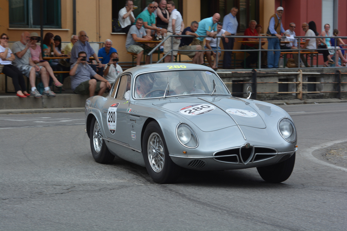 Alfa Romeo 2000 Sportiva (1954) - am Bergrennen Vernasca Silver Flag 2014