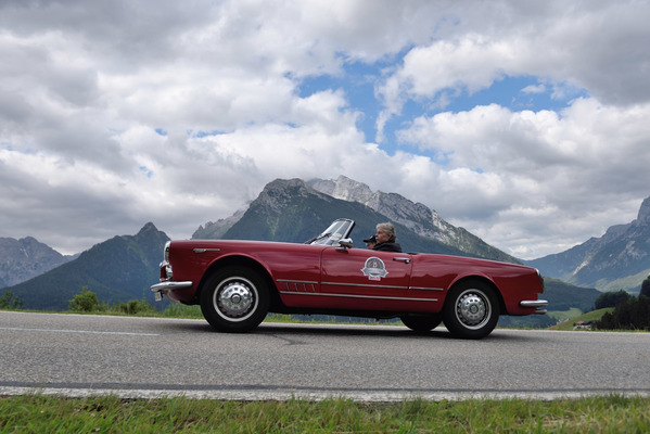 Bild Alfa Romeo 2000 Touring Spider (1959) - Saalbach-Classic Rally 2018