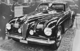 Alfa Romeo 2500 SS Villa d'Este - edle Silhouette des Villa d'Este der Carrosserie Touring, Mailand als immer wieder bewundertes Kleinod am Genfer Autosalon 1951