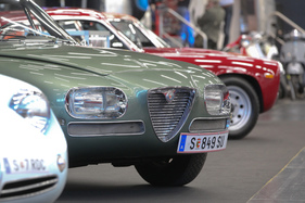 Alfa Romeo 2600 SZ (1962) - schönes Gesicht - Classic Expo Salzburg 2019