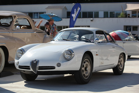Bild Alfa Romeo 2600 SZ (1962) - superelegantes Zagato-Coupé - Dolder Classics August 2018