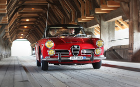 Alfa Romeo 2600 Spider (1963) - am Treffen italienischer Oldtimerautos Italiauto 2013