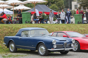 Alfa Romeo 2600 Touring Spider (1963) - mit Hardtop - Albisgütli Classics - Cars & Bikes August 2021