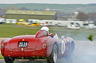 Alfa Romeo 3000 Disco Volante in Schierigkeiten bei der Peter Collins Trophy - 72. Goodwood Member Meeting 2014