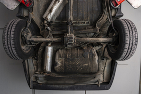 Alfa Romeo 33 1.5 4×4 Sport Wagon (1988) - Blick auf die Technik - Hinterachse (1988)