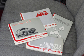 Alfa Romeo 33 1.5 4×4 Sport Wagon (1988) - Dokumentation, die man zum neuen Kombi erhielt (1988)