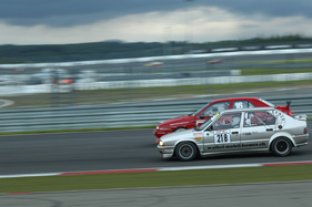 Alfa Romeo 33 1.7 QV (1987) an der Historic Trophy Nürburgring 2016 im Rennfeld Scuderia Alfa Classico (1987)