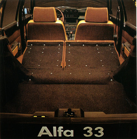 Alfa Romeo 33 (1983) - Interieur