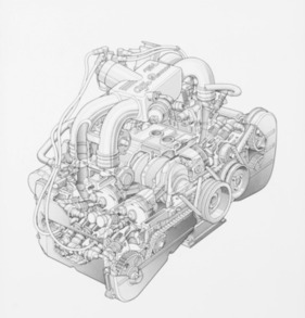 Alfa Romeo 33 (1991) - 16-Ventil-Boxermotor (1991)