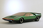 Alfa Romeo 33 Carabo Bertone (1968) - damals mit einem Schuppentier vergleichbar