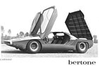 Bild: Alfa Romeo 33 Carabo Bertone (1968) - erstmals mit Scherentüren