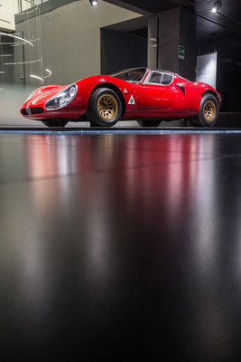 Alfa Romeo 33 Stradale (1967) - im Alfa-Romeo Museum von Arese
