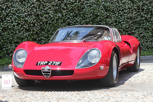 Alfa Romeo 33 Stradale (1968) am Concorso d'Eleganza Villa d'Este 2011