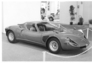 Alfa Romeo 33 Stradale (1968) - an einer Ausstellung in den Achtzigerjahren (© Archiv Automobil Revue) Alfa Romeo 33 Stradale (1968) - an einer Ausstellung in den Achtzigerjahren (© Archiv Automobil Revue)