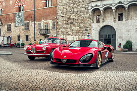 Alfa Romeo 33 Stradale (2024) – Debüt vor Publikum – 1000 Miglia 2025 Alfa Romeo 33 Stradale (2024) – Debüt vor Publikum – 1000 Miglia 2025