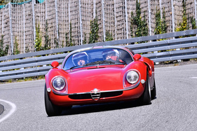 Alfa Romeo 33 Stradale (R) (1968) - neu aufgegaubte Recreation mit vielen Originalteilen - Pista & Piloti Hillclimb Pferdsfeld 2024