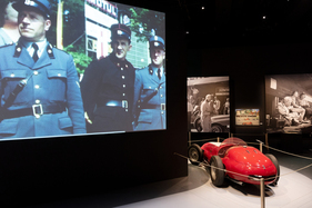 Alfa Romeo 412 (1939) - in der Ausstellung - Sonderschau "Grand Prix Suisse 1934–54 - Bern im Rennfieber" im Bernischen Historischen Museum Alfa Romeo 412 (1939) - in der Ausstellung - Sonderschau "Grand Prix Suisse 1934–54 - Bern im Rennfieber" im Bernischen Historischen Museum