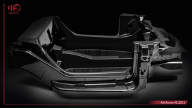 Alfa Romeo 4C (2013) - Innovative Materialien mit minimalem Gewicht.